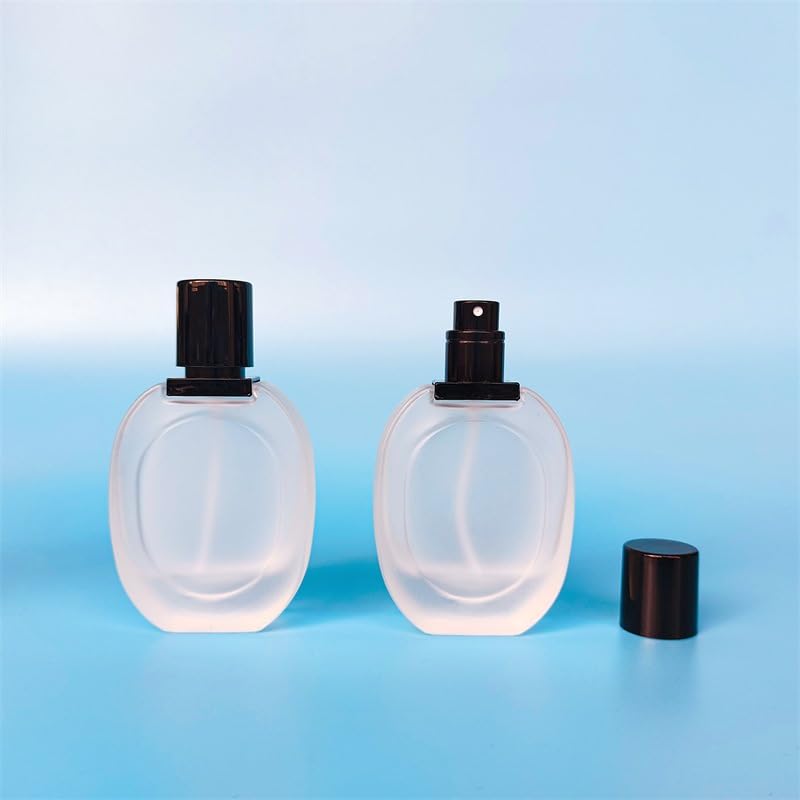 Frosted 30ml Refillable Perfume Bottle Set - 8PCS Travel Atomizer