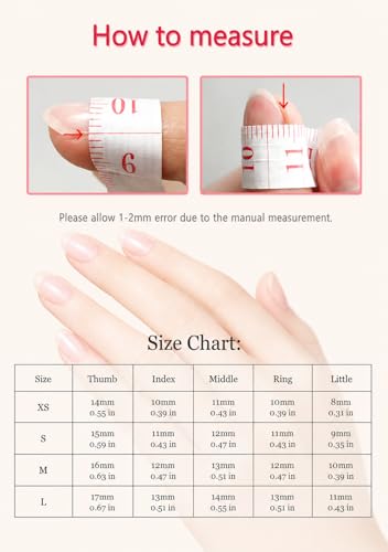 Large Handmade Press-On Nails Set with 3D Flower French Tip - Nude Pink
