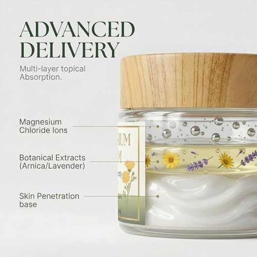 Dvloge Total Soothe Magnesium Cream with Arnica, MSM & Vitamin B6
