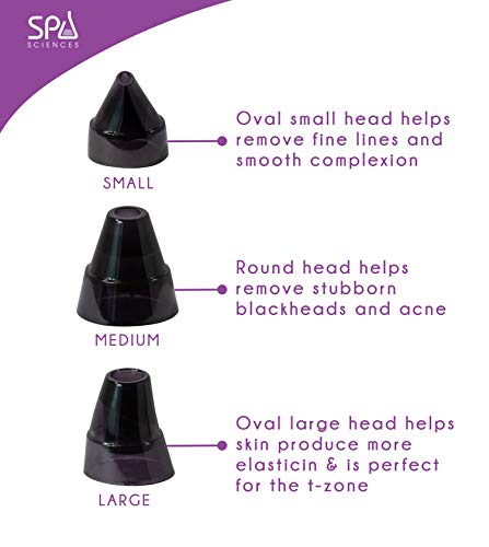 Spa Sciences MIO Pore Extraction Tips - Set of 3 Replacement Suction Heads