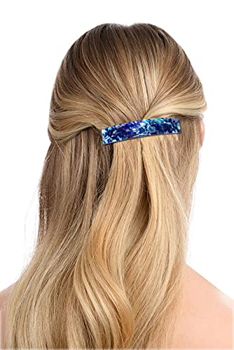 HYFEEL French Barrettes for Women - Classic Tortoise Shell, 3 Pack