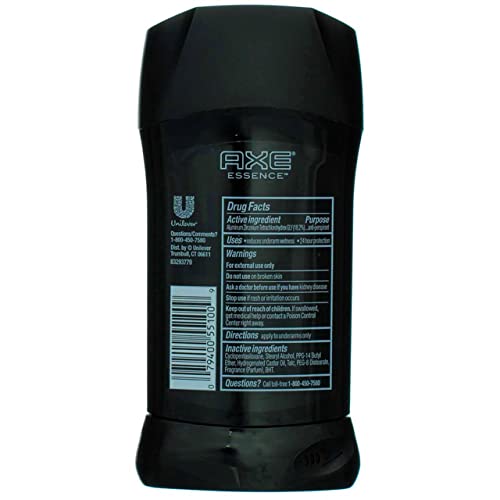 AXE Essence Antiperspirant Deodorant Stick - Pack of 2, 2.7 oz