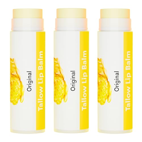 Cattle Creek Tallow Lip Balm – All-Natural Hydration (Pack of 3)