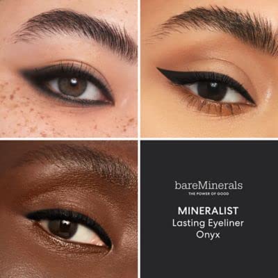 Mineralist Lasting Eyeliner - Waterproof, Smudge-Proof, Vegan | Long-Lasting Color