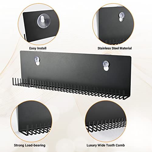 Hair Extension Holder and Display Stand for Wefts & Clips - Wall Mountable, Stainless Steel