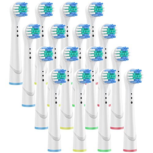 16 Pack Replacement Toothbrush Heads for Oral B Electric Precision Clean