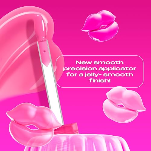 NYX Jelly Job Lip Gloss - Icy Lilac, Full-Bodied Shine
