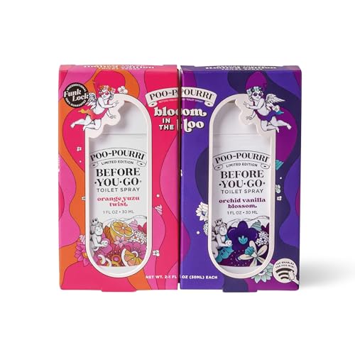 Poo-Pourri Tear & Share Bloom Bathroom Set - Travel Size Odor Remover
