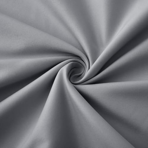 Light Grey Wedge Pillow Cover - Soft Microfiber with Side Pockets