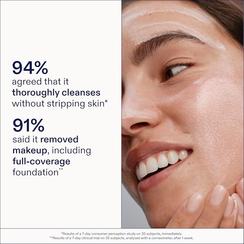 Skinfix Ceramide + Ectoin Gentle Gel Cleanser Mini 1.5 oz - Vegan, Hydrating, Makeup & SPF Remover