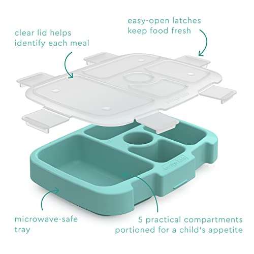 Bentgo Kids Replacement Tray with Transparent Cover - 5 Compartments