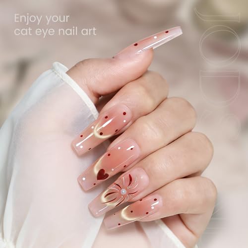 JODSONE Holographic Cat Eye Gel Nail Polish 16.5ml - UV Curing