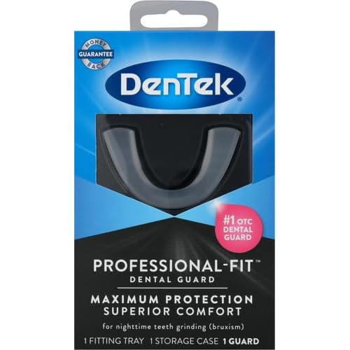 DenTek Professional-Fit Dental Guard, Mouth Guard for Grinding Teeth at Night, 1 Count
