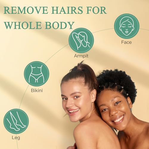 Bouvetan 1.3Lb Hard Wax Beads for Brazilian & Body Hair Removal