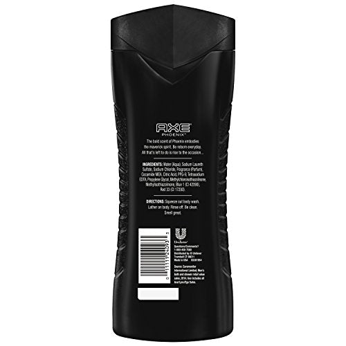 AXE Phoenix Body Wash for Men 16 Fl Oz - Refreshing Fragrance