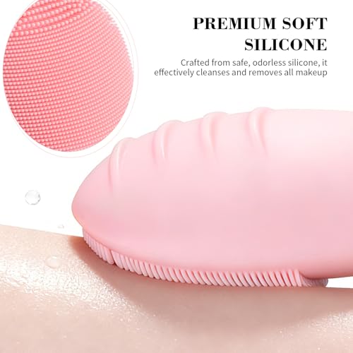 Rechargeable Silicone Facial Cleansing Brush - 5 Modes & Waterproof