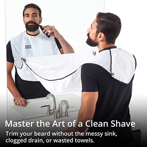 BEARD KING Beard Bib Apron - As Seen on Shark Tank ? Gifts for Him, Stocking Stuffers for Men, Mens Gift