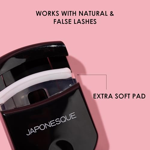 JAPONESQUE Travel Eyelash Curler - Mini Lash Tool for Beautiful Curls