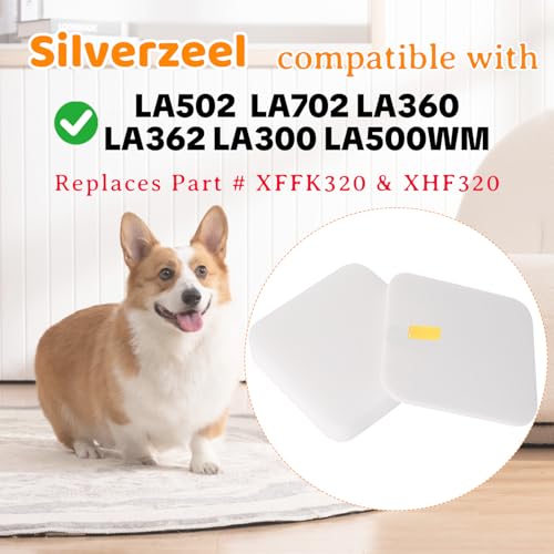 Shark Rotator Replacement Filters LA502 LA300 - HEPA & Foam Set