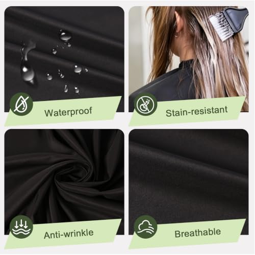 Professional Barber Cape - Extra Large 56x63 inches for Hair Cutting & Coloring