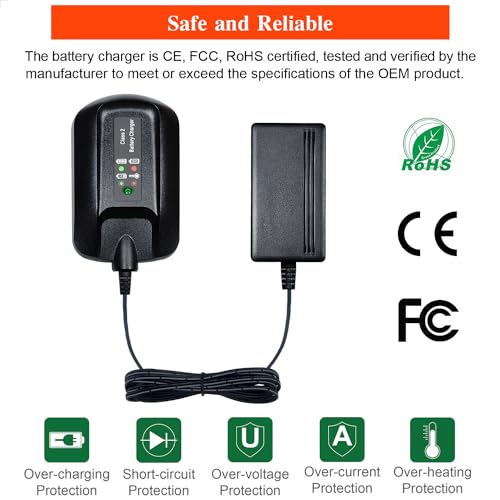 Replacement 20V Lithium Battery Charger for Worx Power Share Tools WA3742