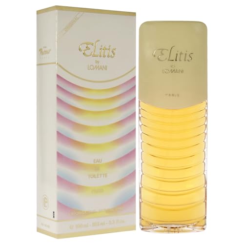 Lomani Elitis Eau de Toilette for Men, Fresh Masculine Scent - 3.4 Ounce