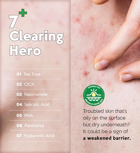 Troubless CLEAR 7 Plus Moisture Body Lotion for Sensitive Skin - 16.9 fl oz