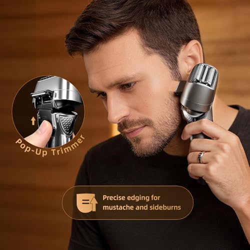 Ufree Electric Foil Shaver for Men, Wet & Dry Cordless Razor with Trimmer