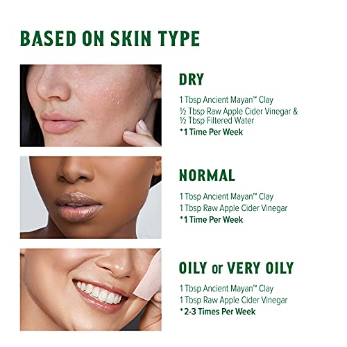 Ancient Indian Healing Clay, 8 oz - 100% Natural Deep Facial Pore Cleansing