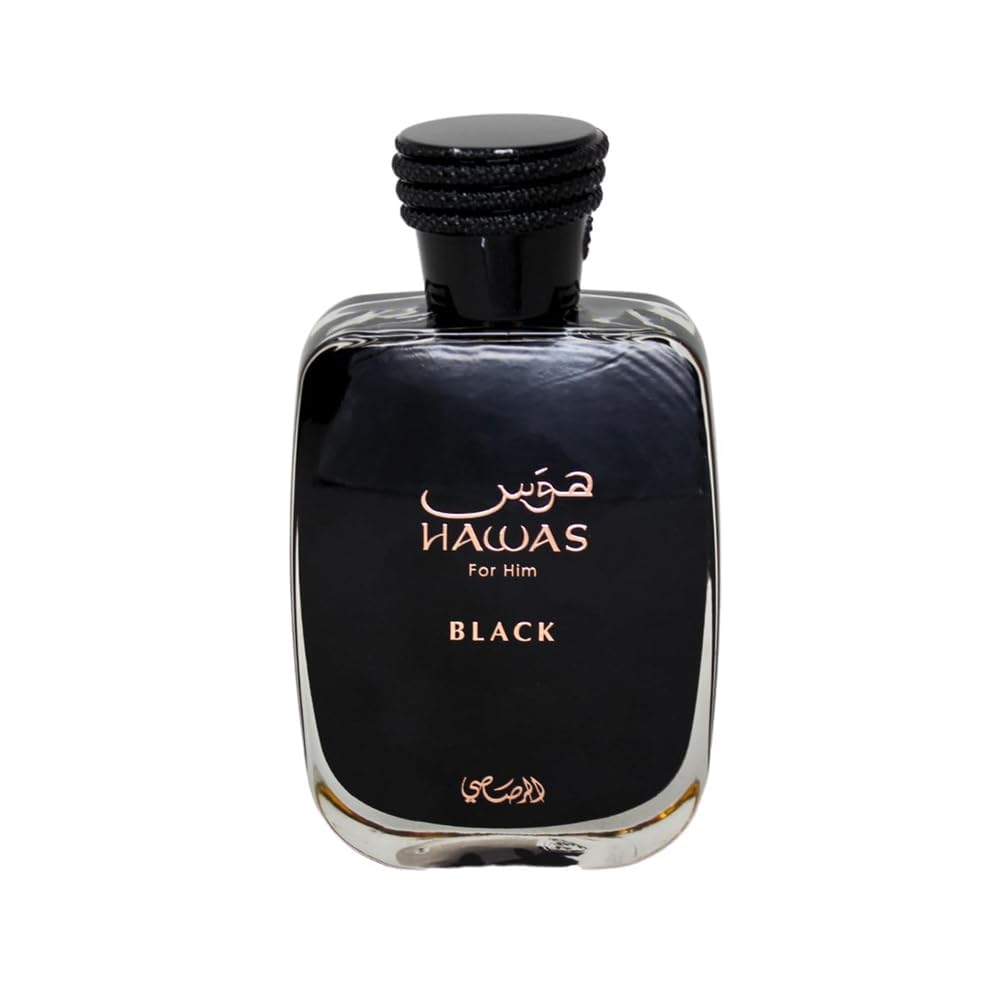 Rasasi Hawas Black - Men's Fragrance | Exotic Notes & Long-Lasting Scent