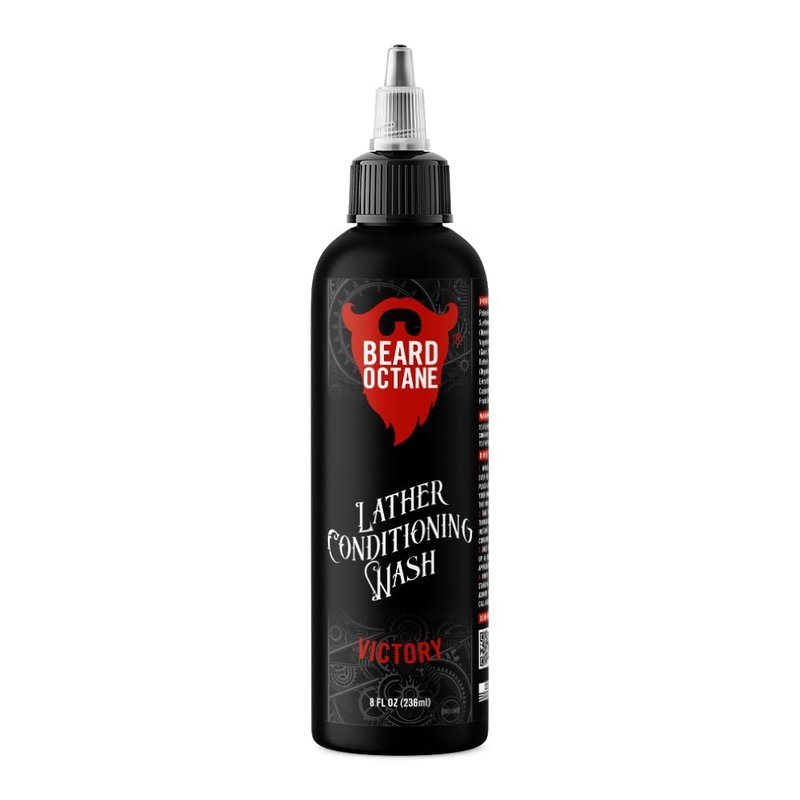 Beard Octane Beard Wash for Men – Victory (Classic Clean Cologne) – Gentle Daily Beard Shampoo with Shea Butter – Cleans Without Drying – 8oz