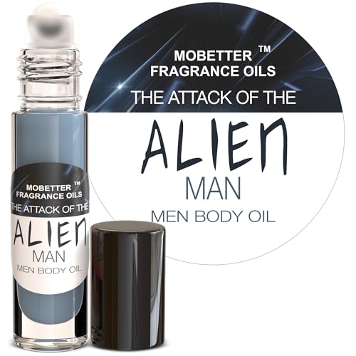 Alien Man Inspired Fragrance Body Oil - Long Lasting Roll-On, 10ml