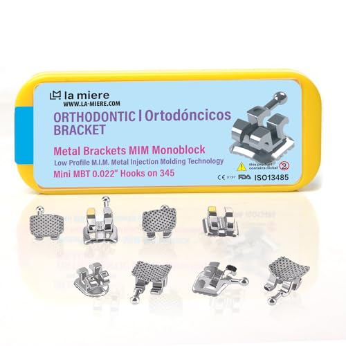 20PCS LA MIERE Metal Braces Monoblock Brackets 0.22 Slots