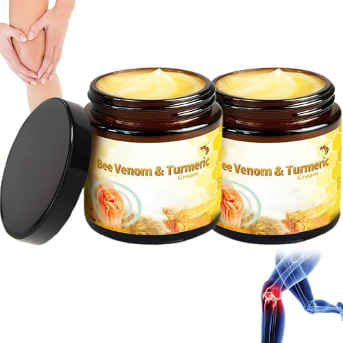 Bee Venom Turmeric Joint Cream - 60ML, 2PCS for Joint Relief