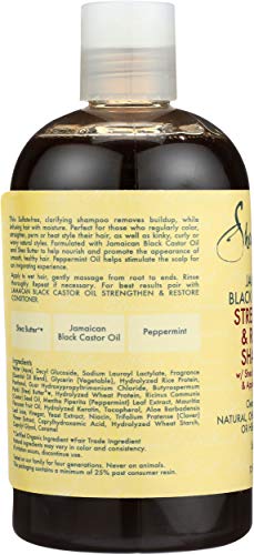 SheaMoisture Strengthen & Restore Shampoo, 13 Fl Oz