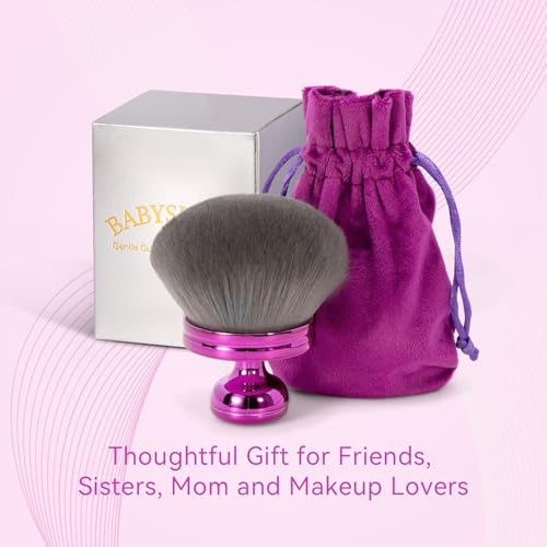 BABYSHEEP Purple Extra Large Kabuki Leg & Body Makeup Brush
