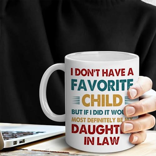 Daughter-in-Law Coffee Mug - Heartwarming Gift for Mother's Day