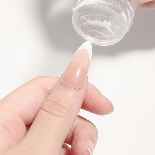 French Tip Nail Stamp Kit with Scraper & Brushes - DIY Nail Art