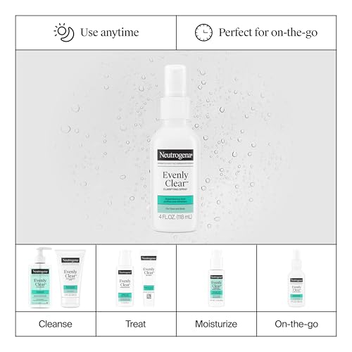 Neutrogena Evenly Clear Clarifying Spray - 4 oz Acne Purifying Mist