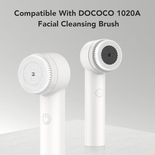 DOCOCO 1020A Replacement Brush Heads for Facial Cleansing Brush