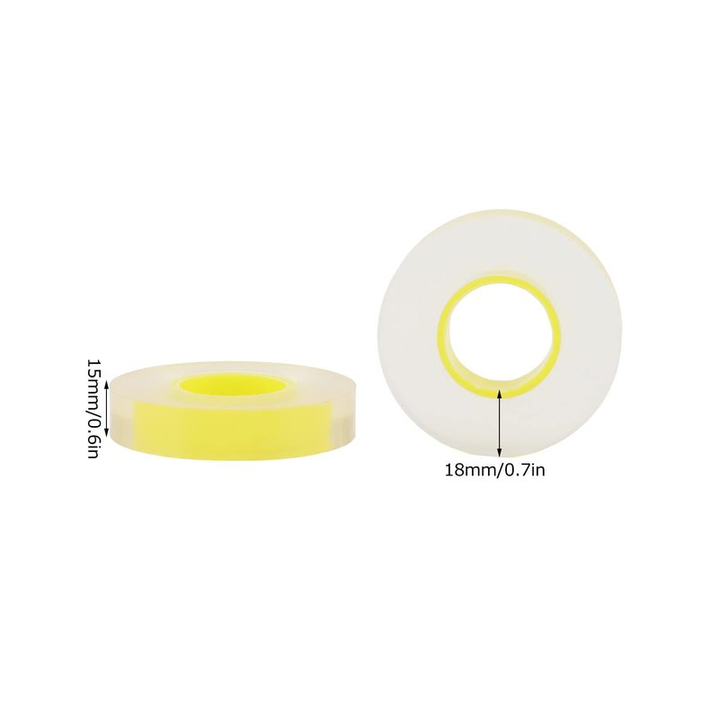 15mm Watch Strap Protective Film, Anti Static Transparent PVC Protective Film Tape for Watch, Thin Stretchable PVC Protective Film for Jewelry, Clear Screen Protective