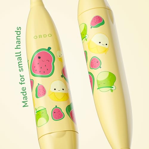 ORDO Squishmallows Kids Sonic Battery Toothbrush - Wanda Character Edition