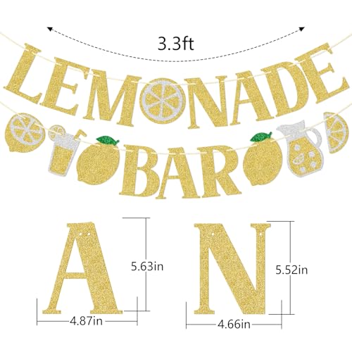 Lemonade Bar Banner – Summer Party Decor, Ready to Hang
