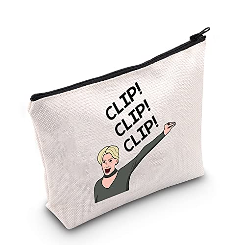 Real Housewives Cosmetic Bag - Clip Clip Clip Makeup Pouch Gift