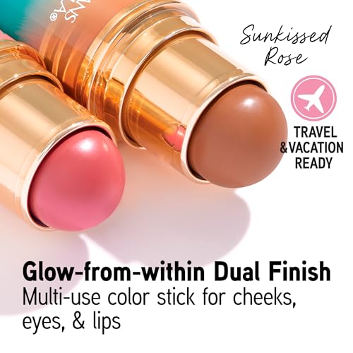 Physicians Formula Butter Glow & Go Stick - Sunkissed Rose, Multiuse Creamy Makeup