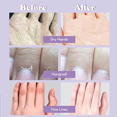 Moisturizing Hand Mask with Elder Flower & CICA - Repairing Gloves for Dry Skin