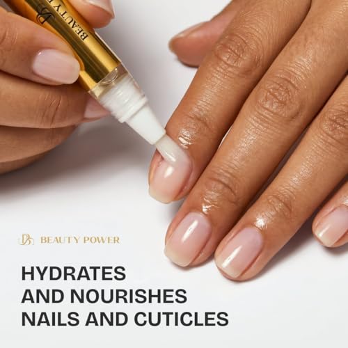 Beauty Power Nail Oil Cuticle Pen - Fragrance Free - Nail Strengthener & Growth Serum