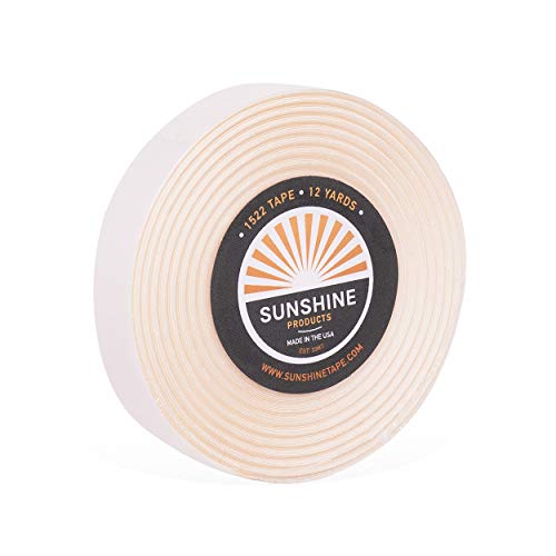 Sunshine Tape Daily Wear Hair System Tape Roll - 1/2 Inch x 12 Yards, Wig & Hair Extension Adhesive