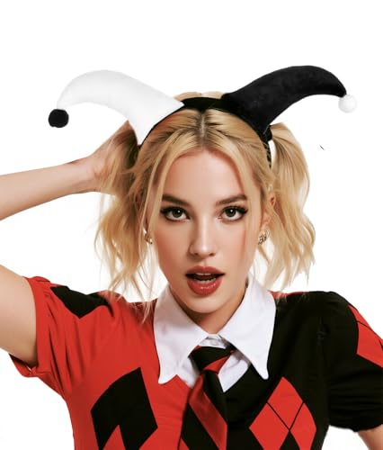 Harley Headband Costume Accessory for Women - Black & White