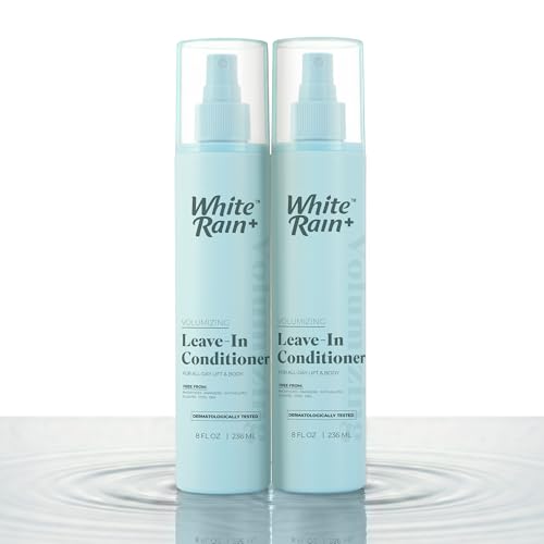 White Rain+ Scented Volumizing Leave-In Conditioner Spray 8oz Pack of 2